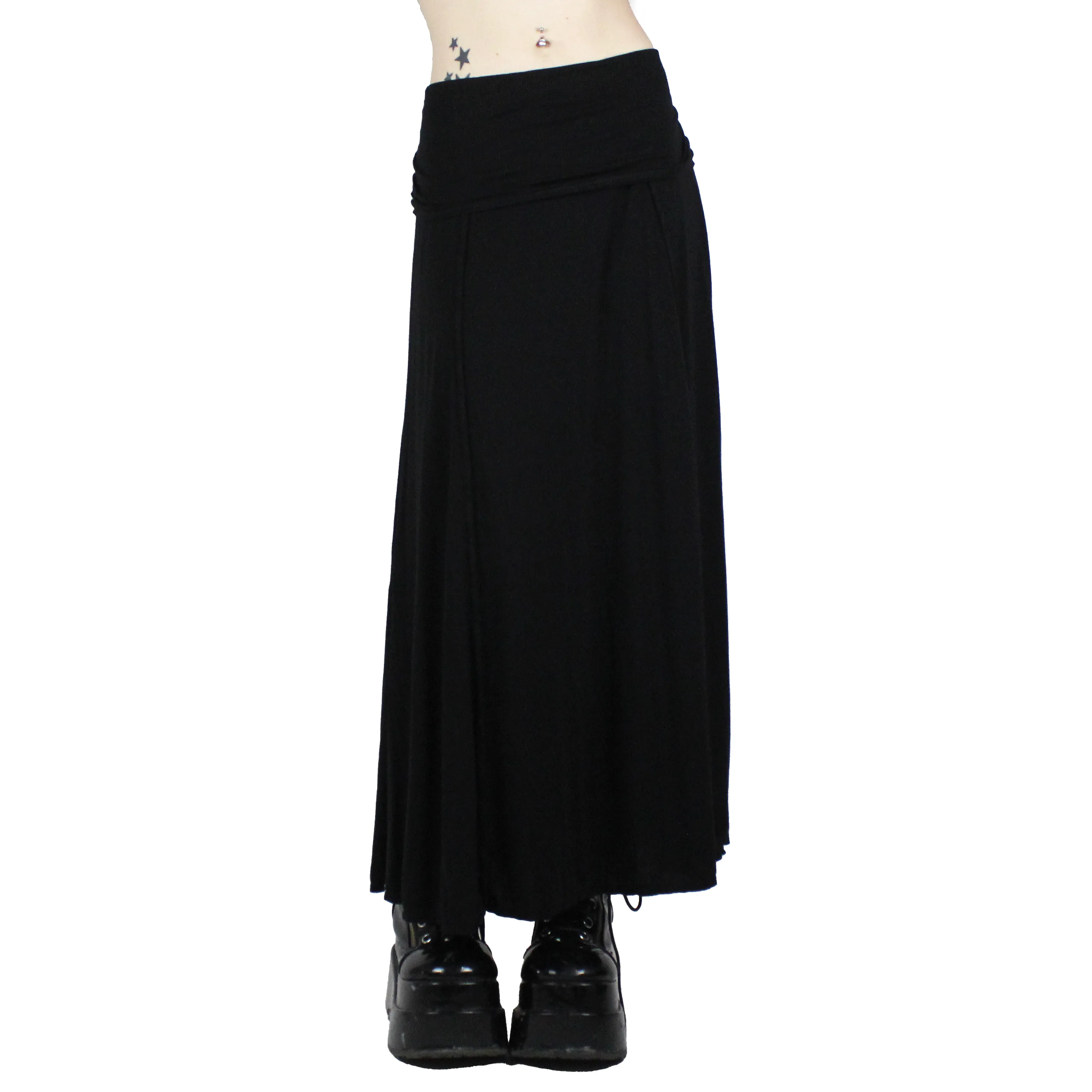 00s Black Maxi Skirt (M/L)