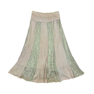 2000s Sand & Sage Maxi Skirt (M-L)