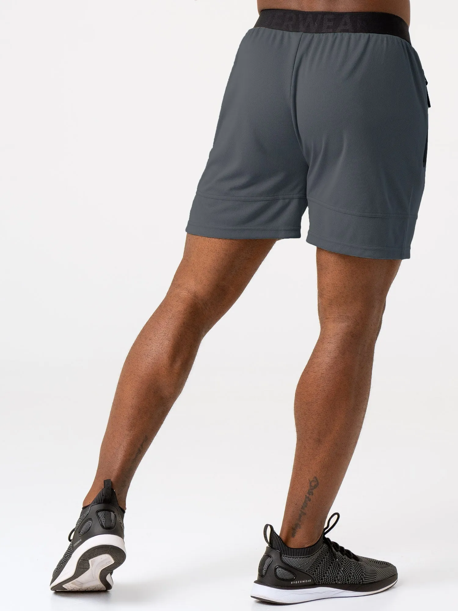 Advance Mesh Short - Steel Blue