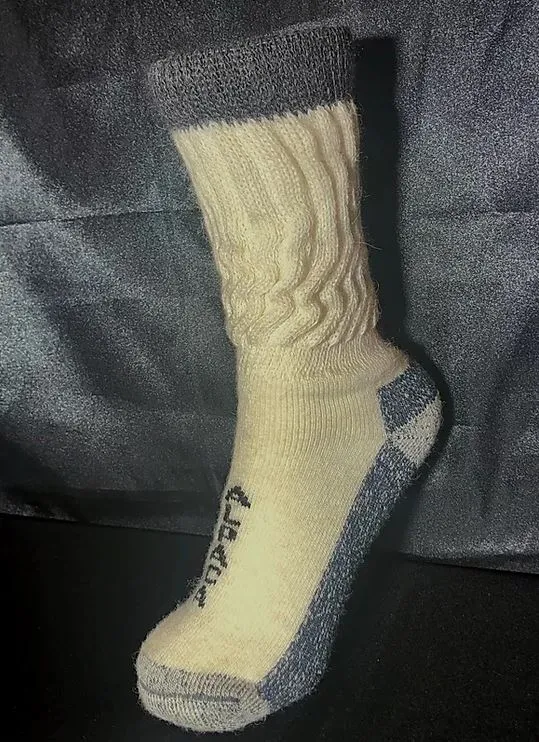 Alpaca Socks - Therapeutic Non-Binding Multi-Color and Solid-Color S M L XL and now XXL (grey/black only)