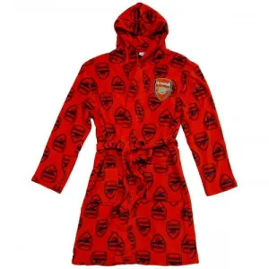 Arsenal FC Mens Crest Hooded Robe