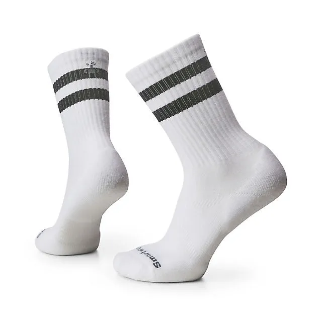 Athletic Stripe Targeted Cushion Crew Socks
