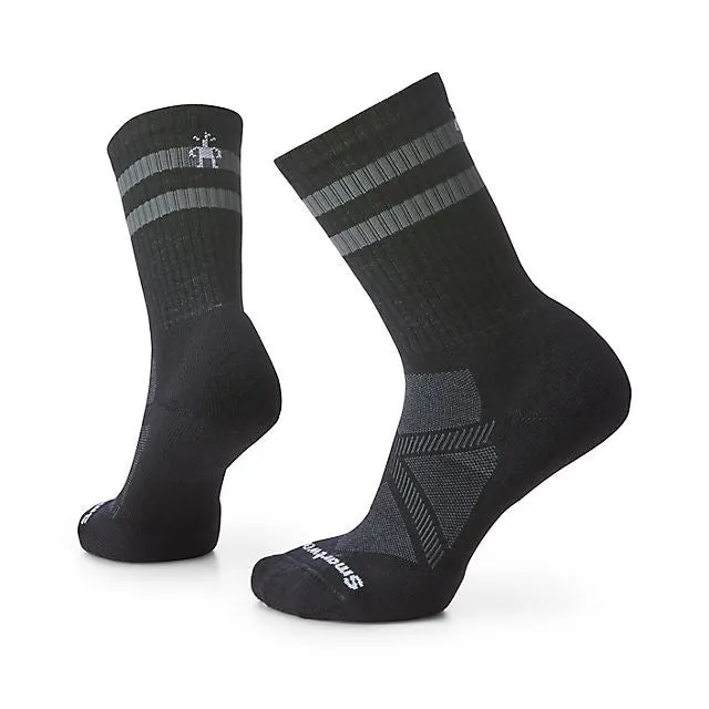 Athletic Stripe Targeted Cushion Crew Socks