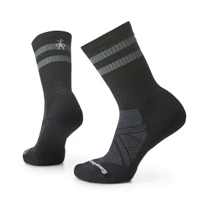 Athletic Stripe Targeted Cushion Crew Socks