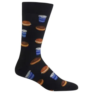 Bagels and Coffee Socks (Men's)