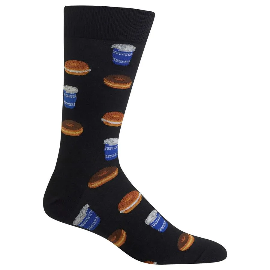 Bagels and Coffee Socks (Men's)