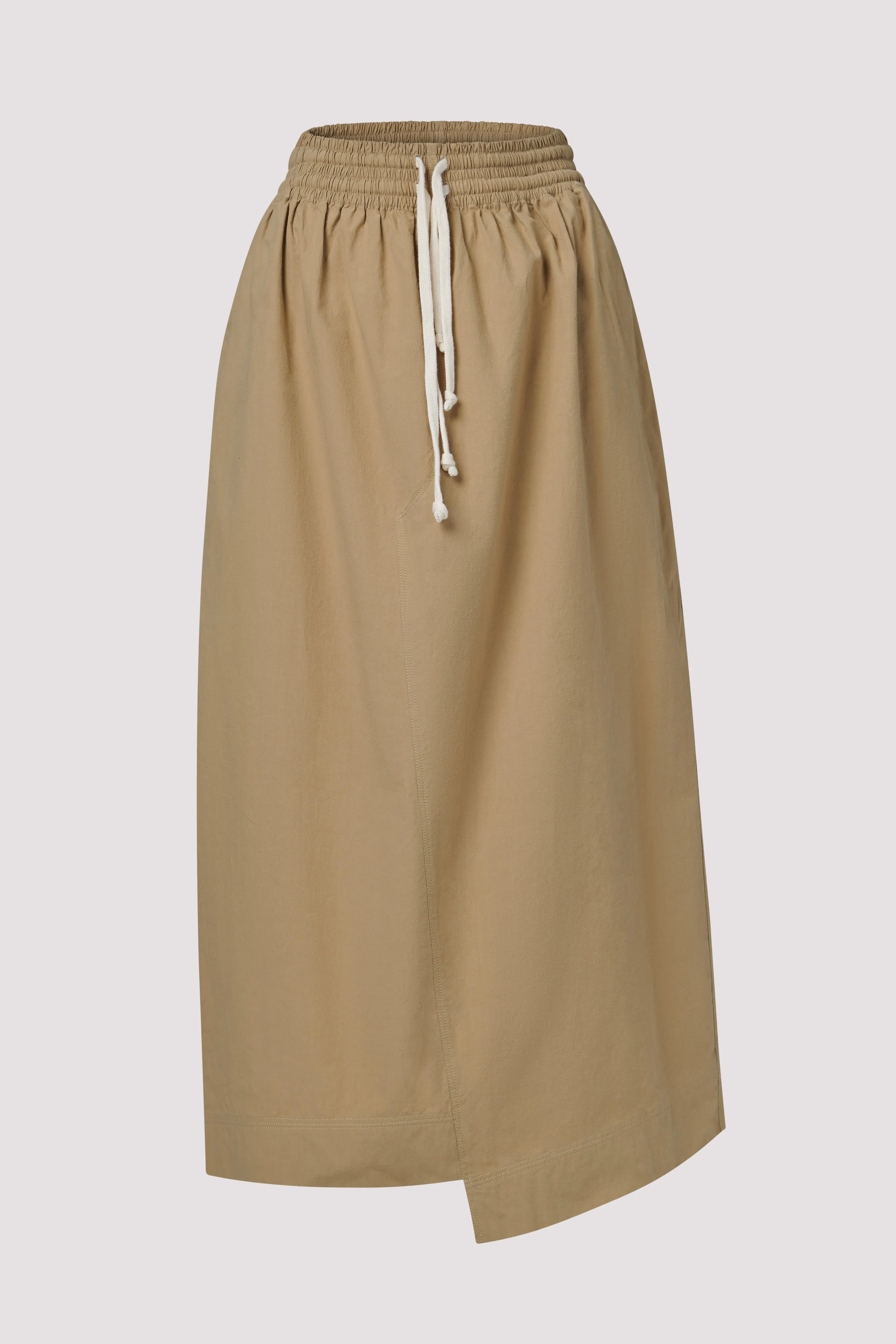 Biege Lounge Maxi Skirt