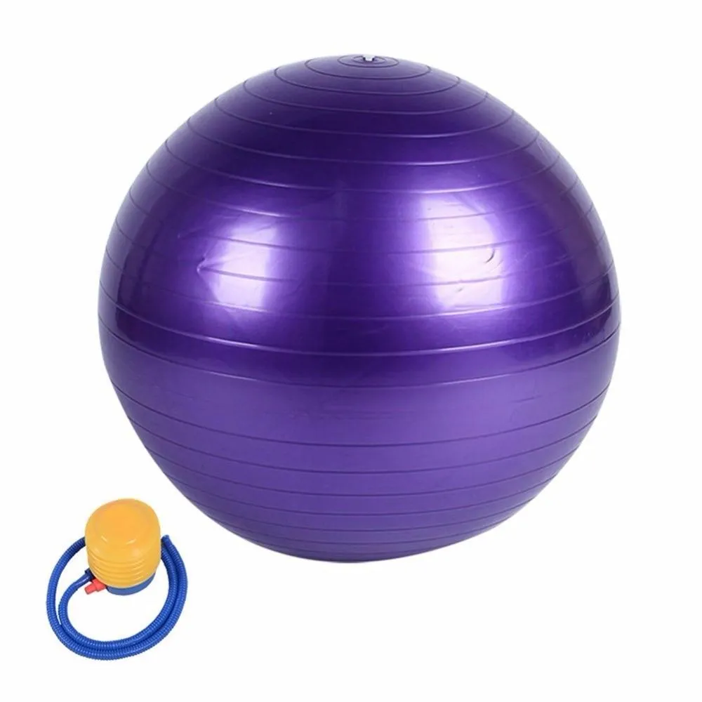 Burst Resistant Yoga Ball 45cm 55cm 65cm 75cm Utility Pilates Balance Sport Training GYM Fitness Iron Shake Exercise Balls