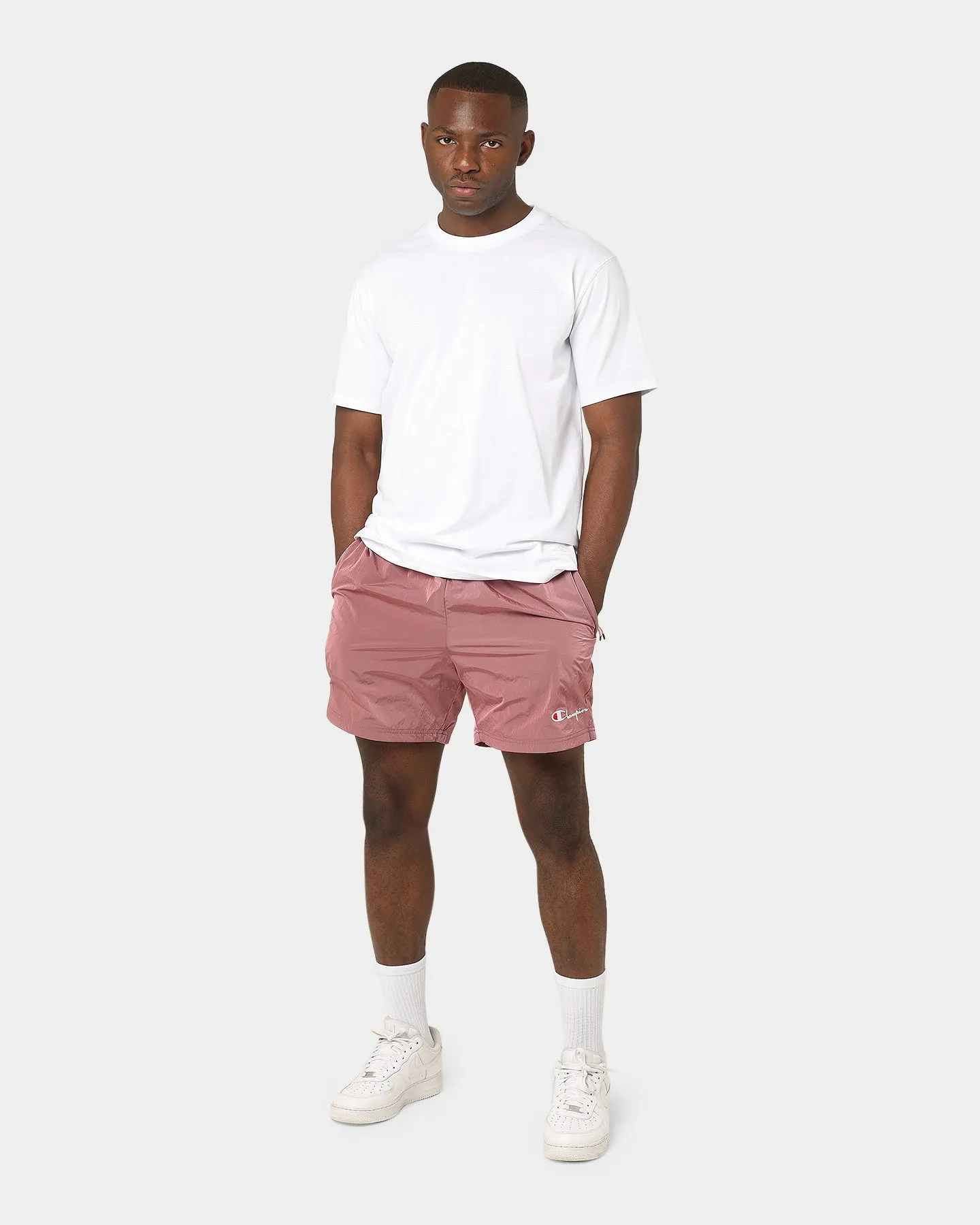 Champion LF Nylon Shorts Tickled Rose