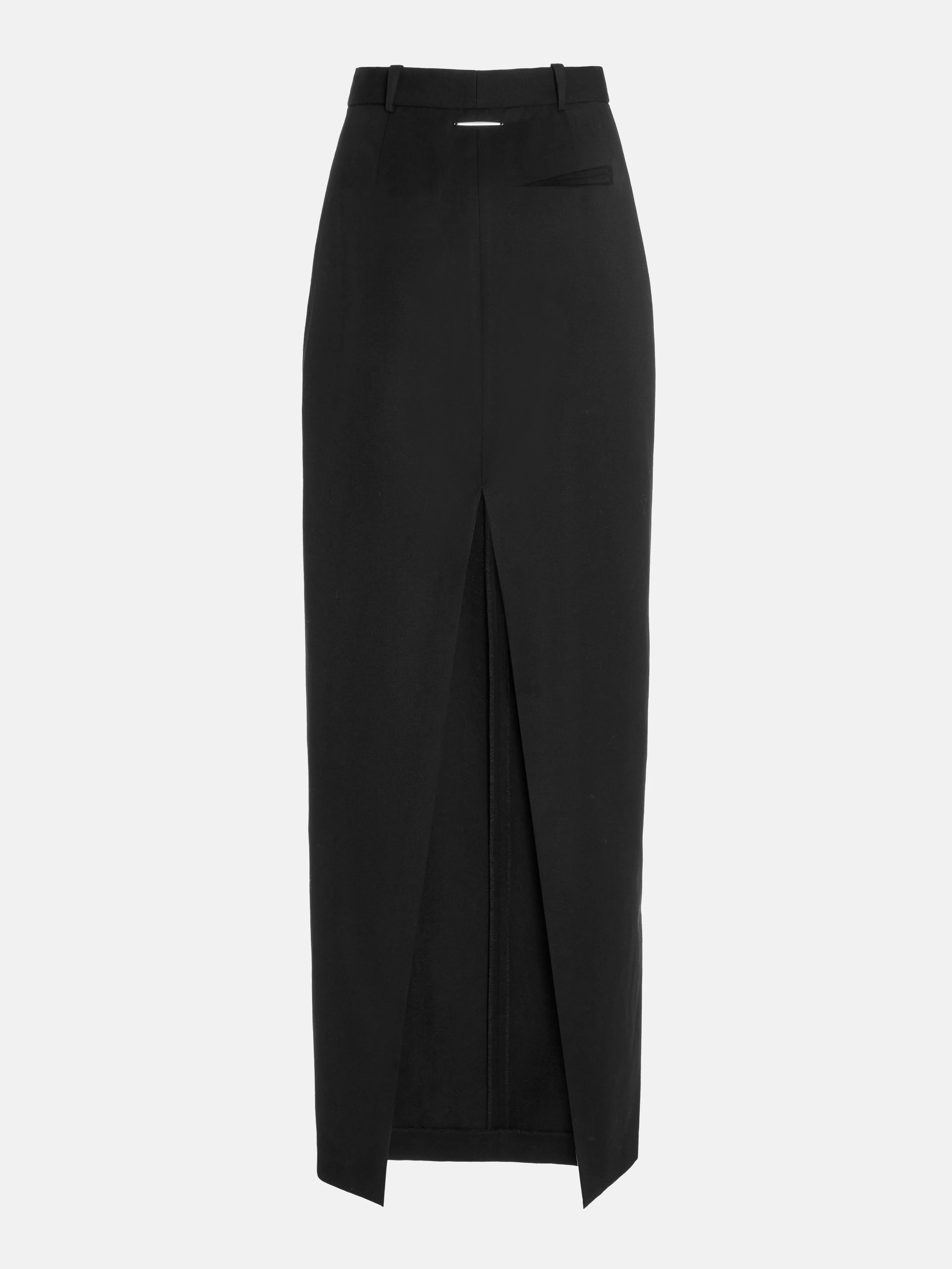 CLAW TAILORED PILLAR SKIRT - BLACK (Pre-order)