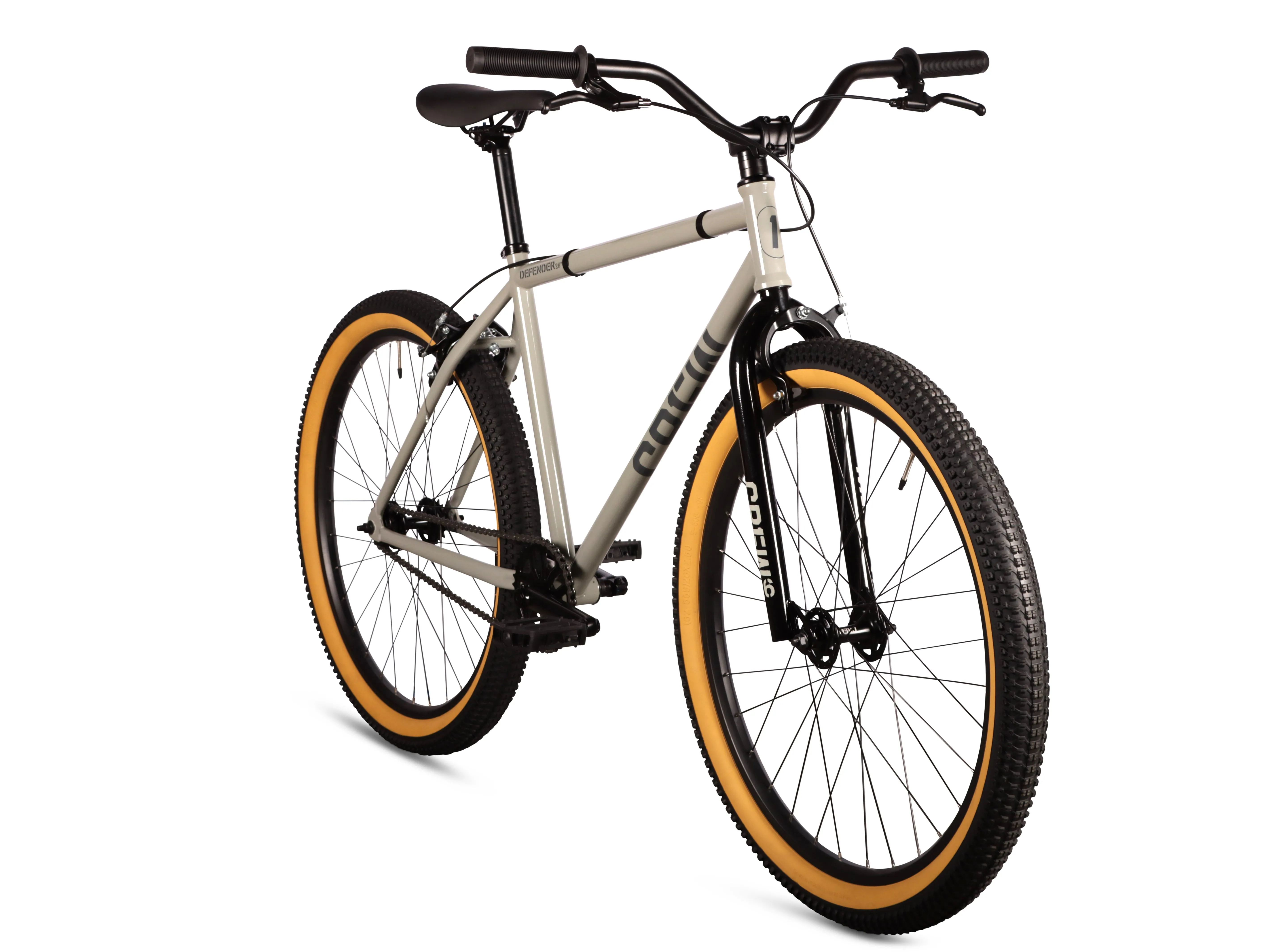 Crew Bike Co Defender 26" Fixed Gear Single Speed Bike