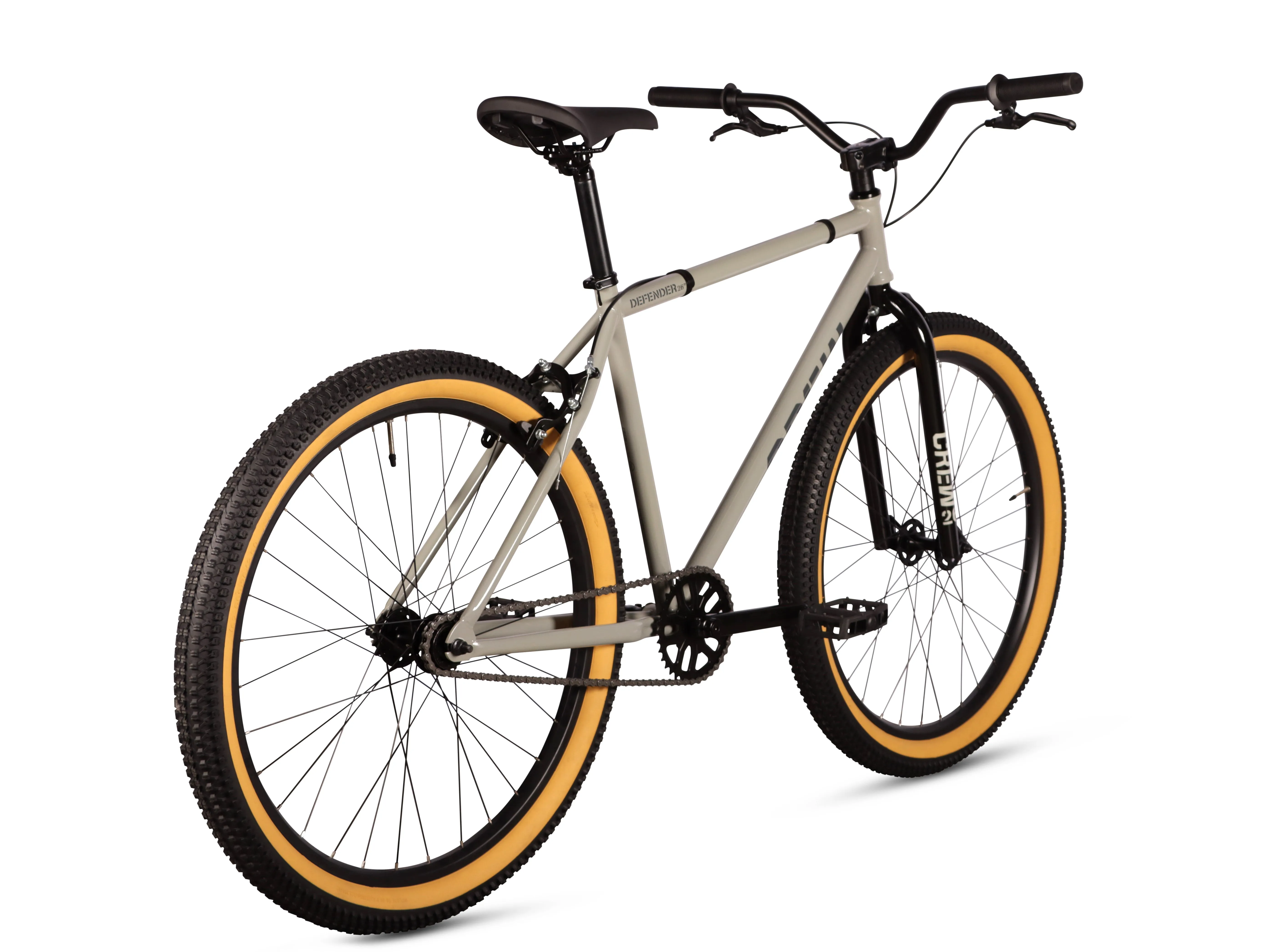 Crew Bike Co Defender 26" Fixed Gear Single Speed Bike
