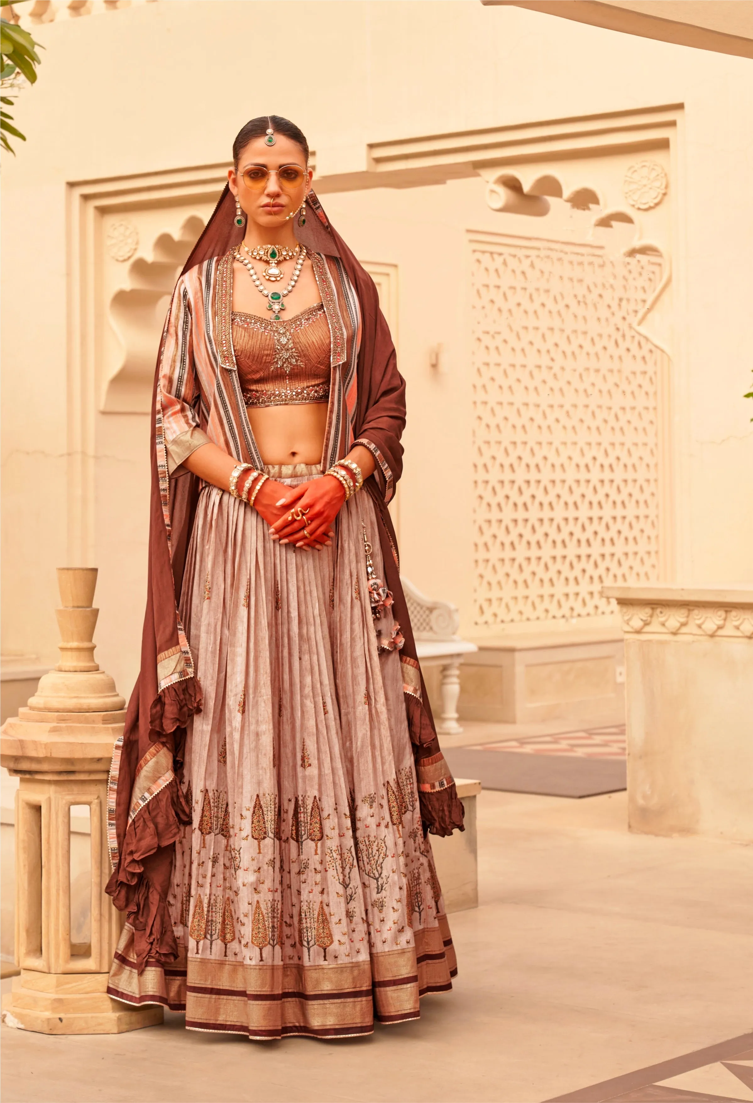 Elegant Designer Lehenga Set for Weddings & Receptions