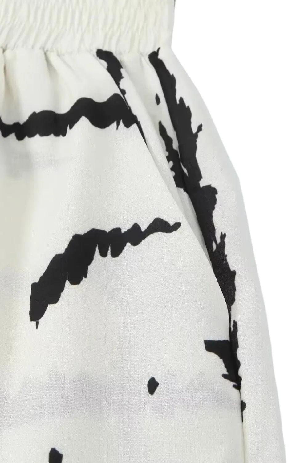 'Eliza' Geometric Pattern Print Shirt &  Pants Set (Sold Separately)
