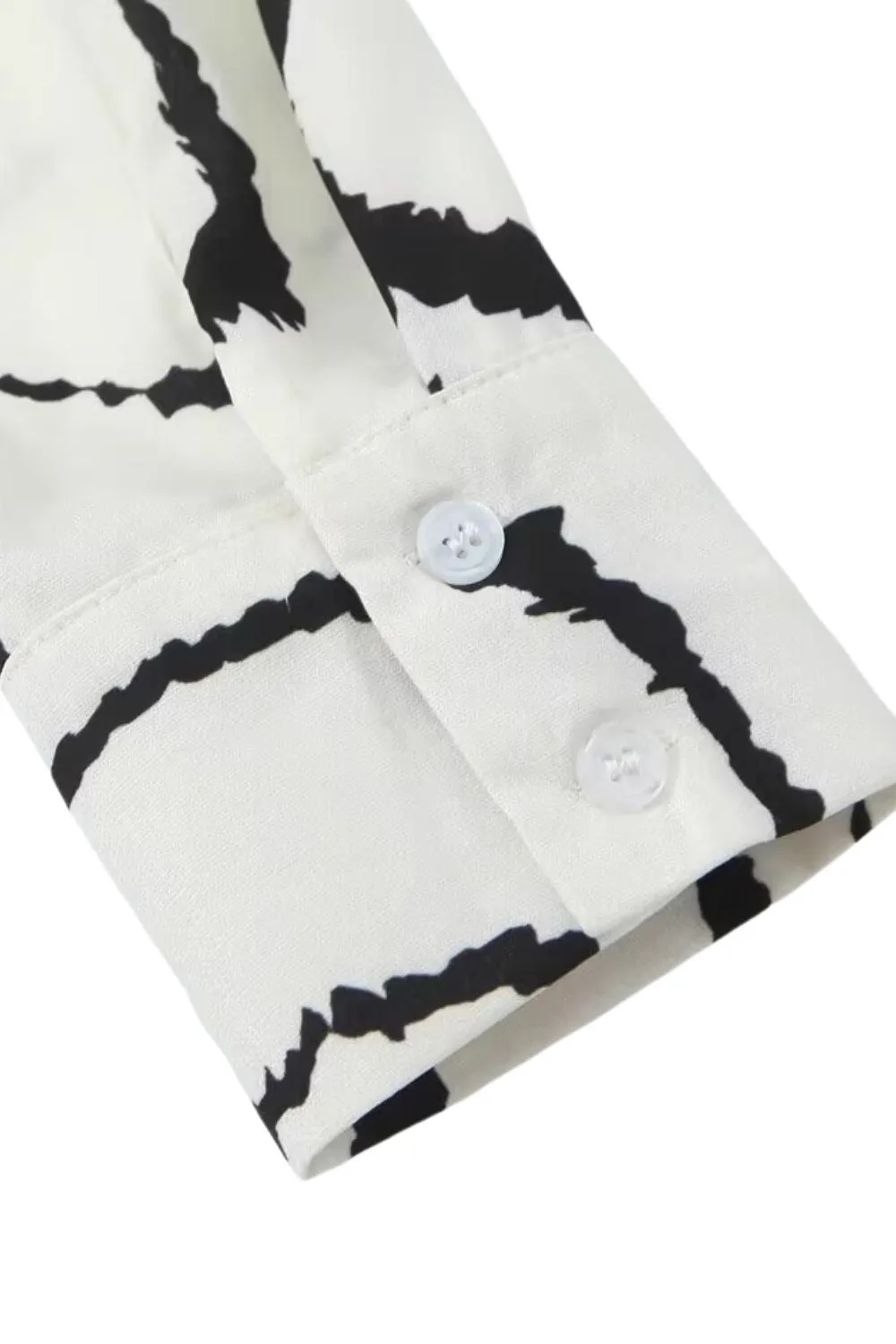 'Eliza' Geometric Pattern Print Shirt &  Pants Set (Sold Separately)