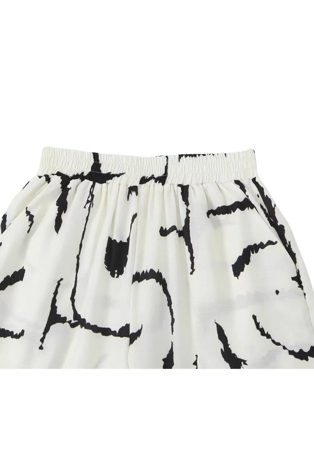 'Eliza' Geometric Pattern Print Shirt &  Pants Set (Sold Separately)