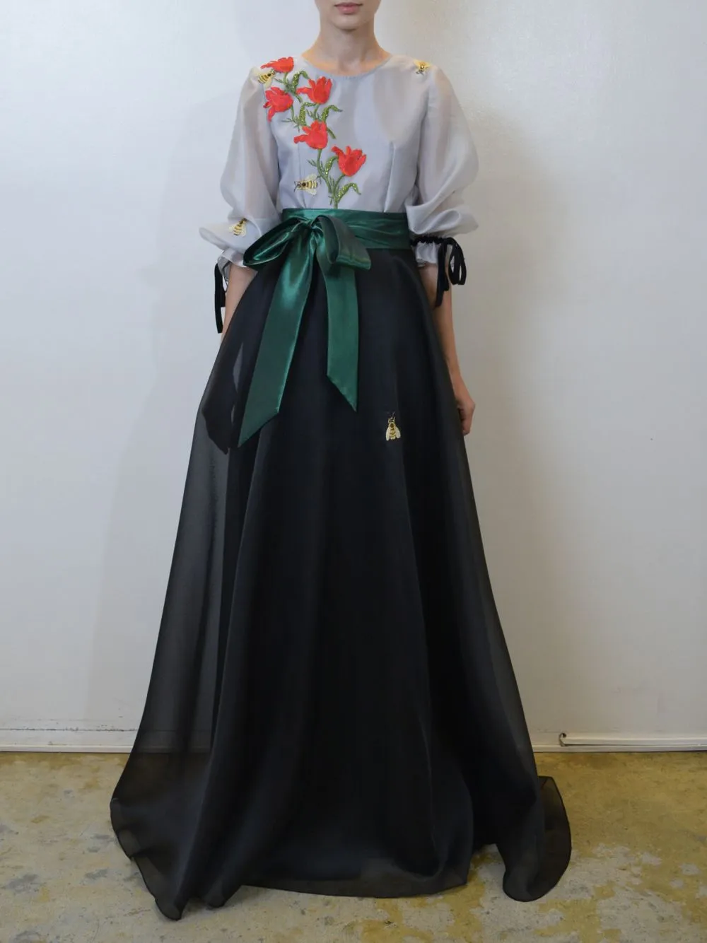 Embroidered Gown