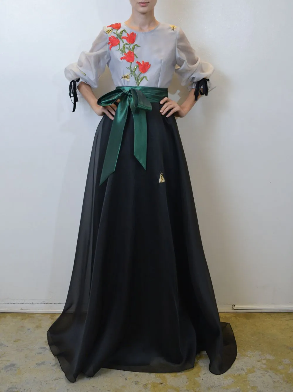 Embroidered Gown