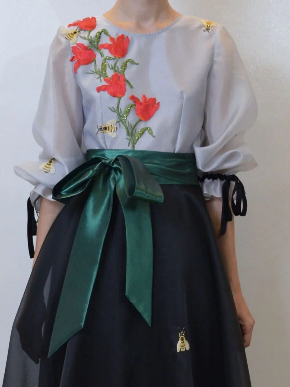 Embroidered Gown