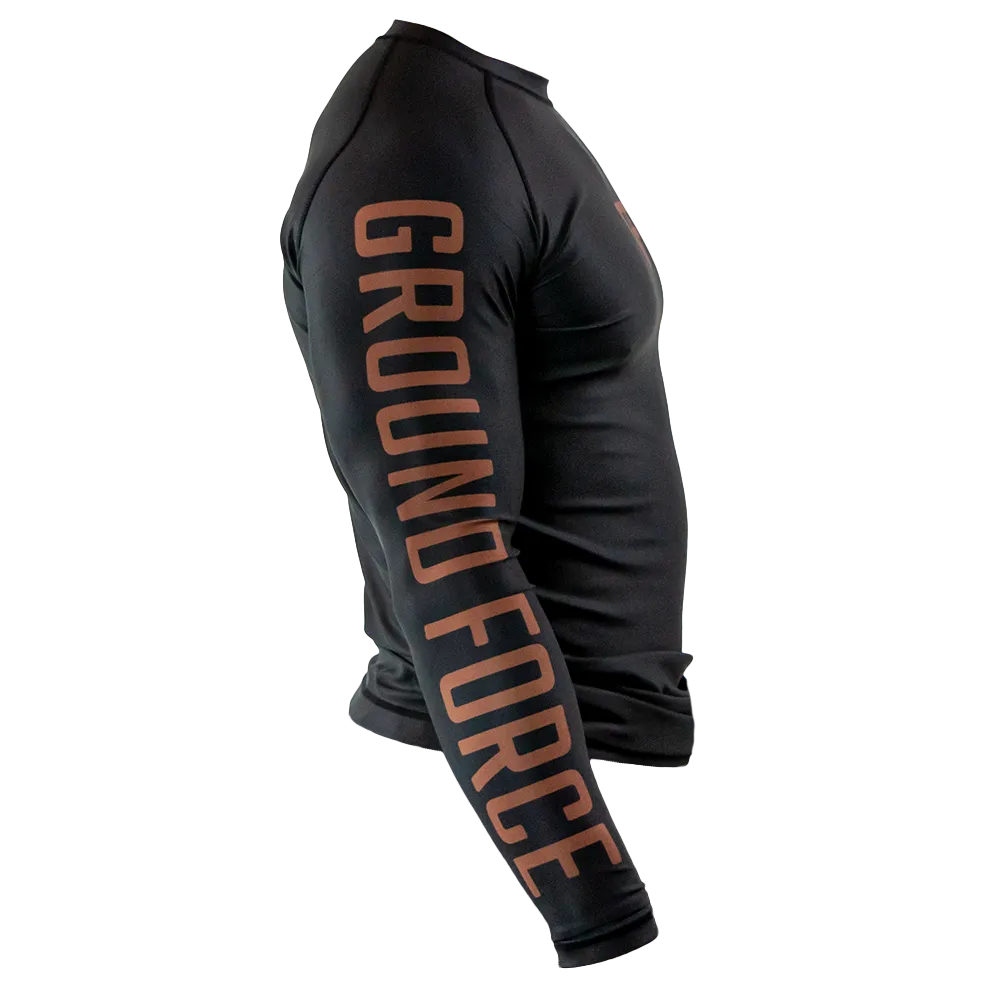 Ground Force Rank Rashguard Long Sleeve