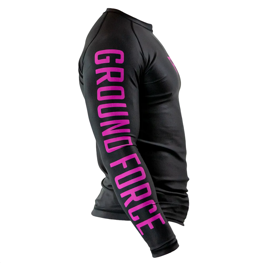 Ground Force Rank Rashguard Long Sleeve