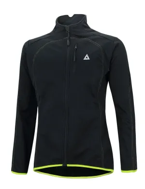 Herren Thermo Fahrradjacke Pro Line Schwarz Neon Setprodukt