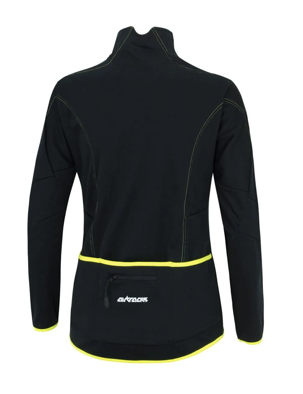 Herren Thermo Fahrradjacke Pro Line Schwarz Neon Setprodukt