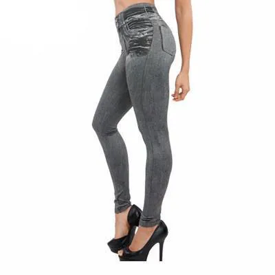 High Waist Jeggings Jeans