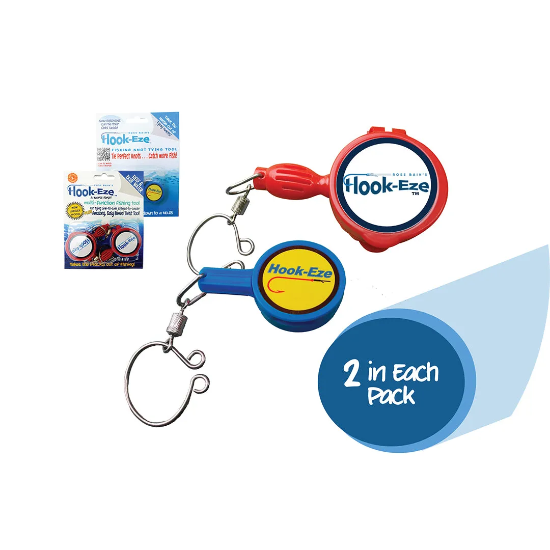 Hook-Eze Knot Tying Tool Twin Pack Triple Twin Packs Deal