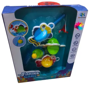 Interactive Fishing Game Toy Set - Fun Water Play Activity for Kids Aged 3 