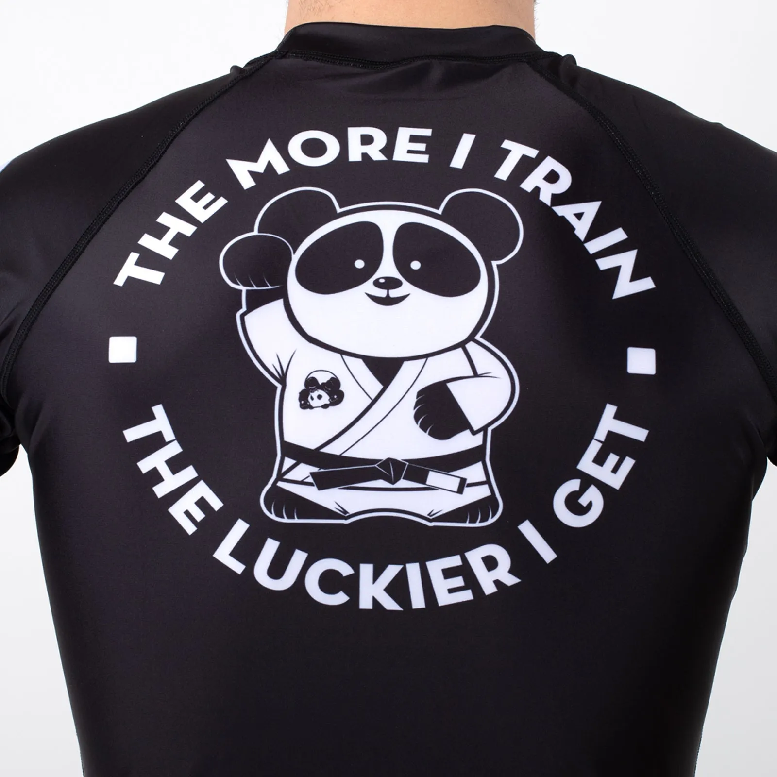 Inverted Gear "Lucky Panda" Ranked Women's Short Sleeve Rash Guard