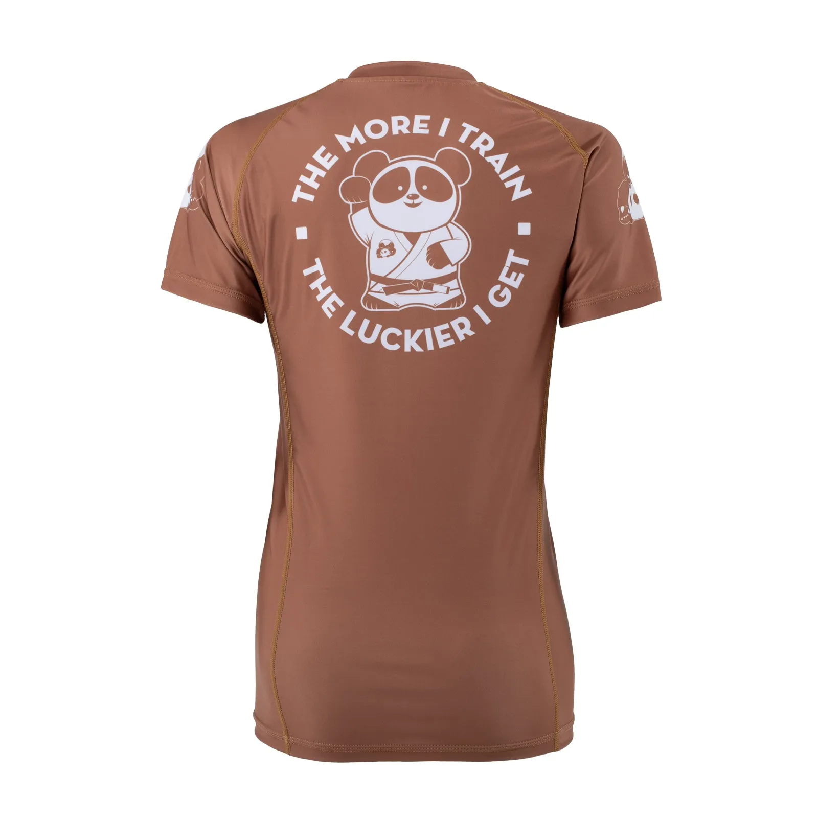 Inverted Gear "Lucky Panda" Ranked Women's Short Sleeve Rash Guard