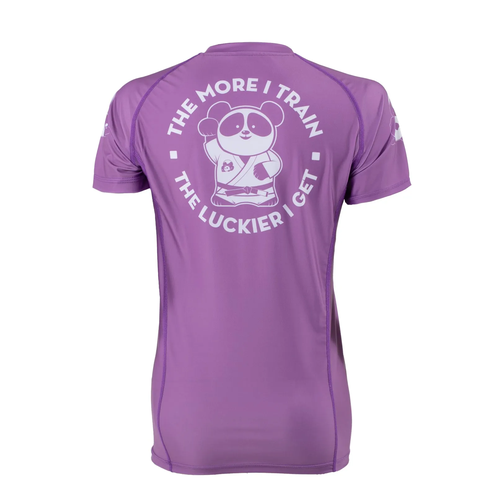 Inverted Gear "Lucky Panda" Ranked Women's Short Sleeve Rash Guard