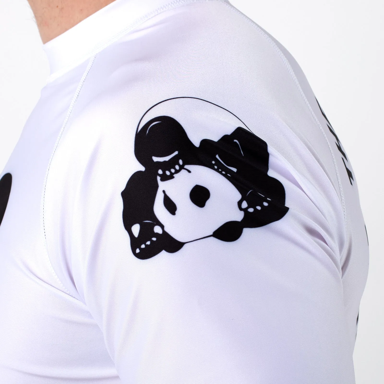 Inverted Gear "Lucky Panda" Ranked Women's Short Sleeve Rash Guard