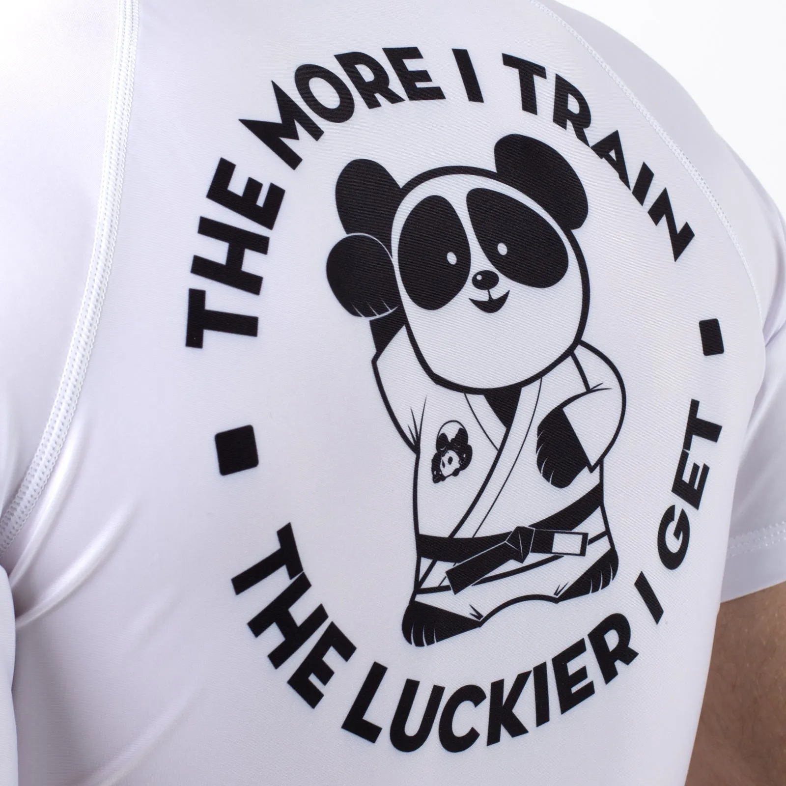 Inverted Gear "Lucky Panda" Ranked Women's Short Sleeve Rash Guard