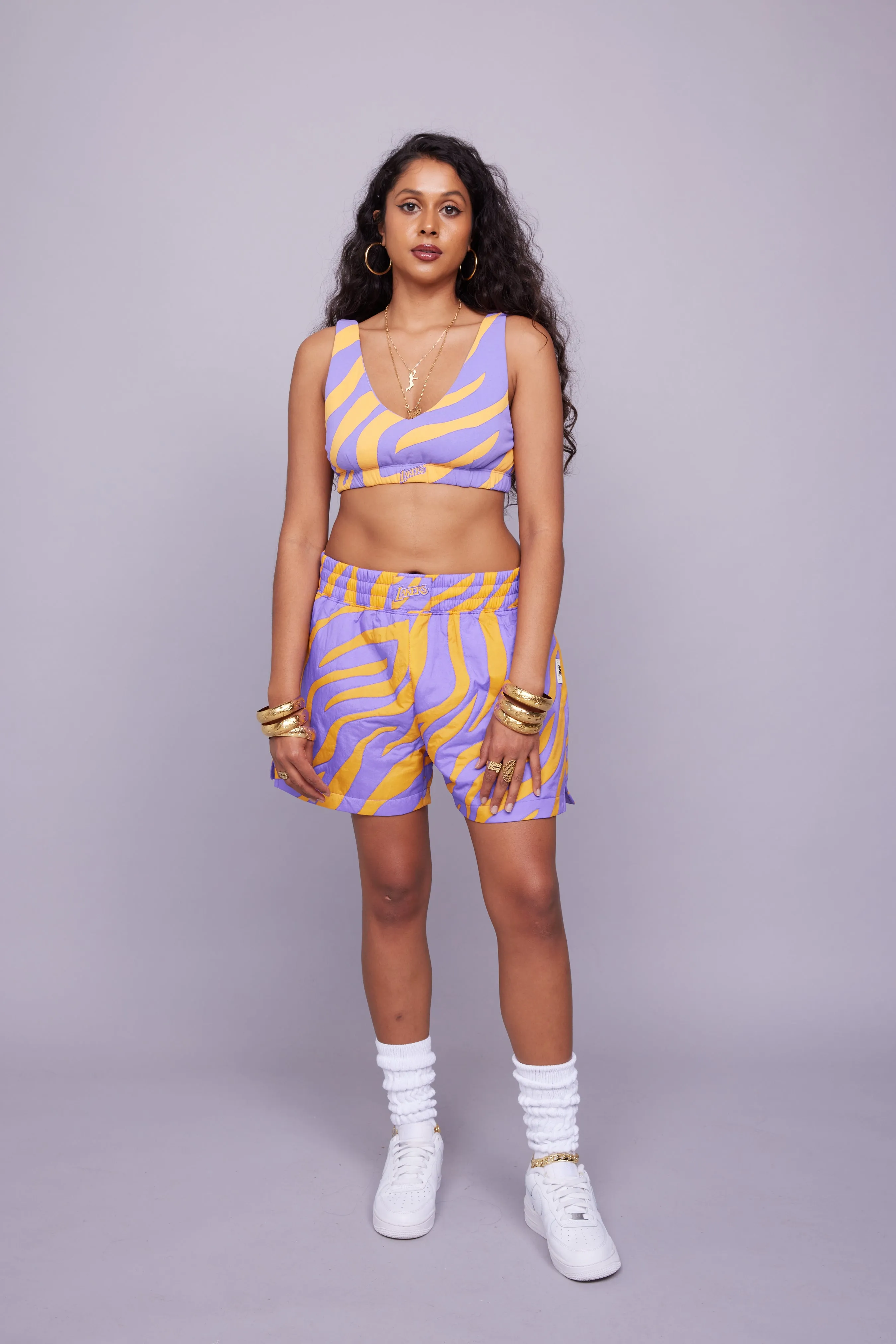 Lakers Quilted Bralette