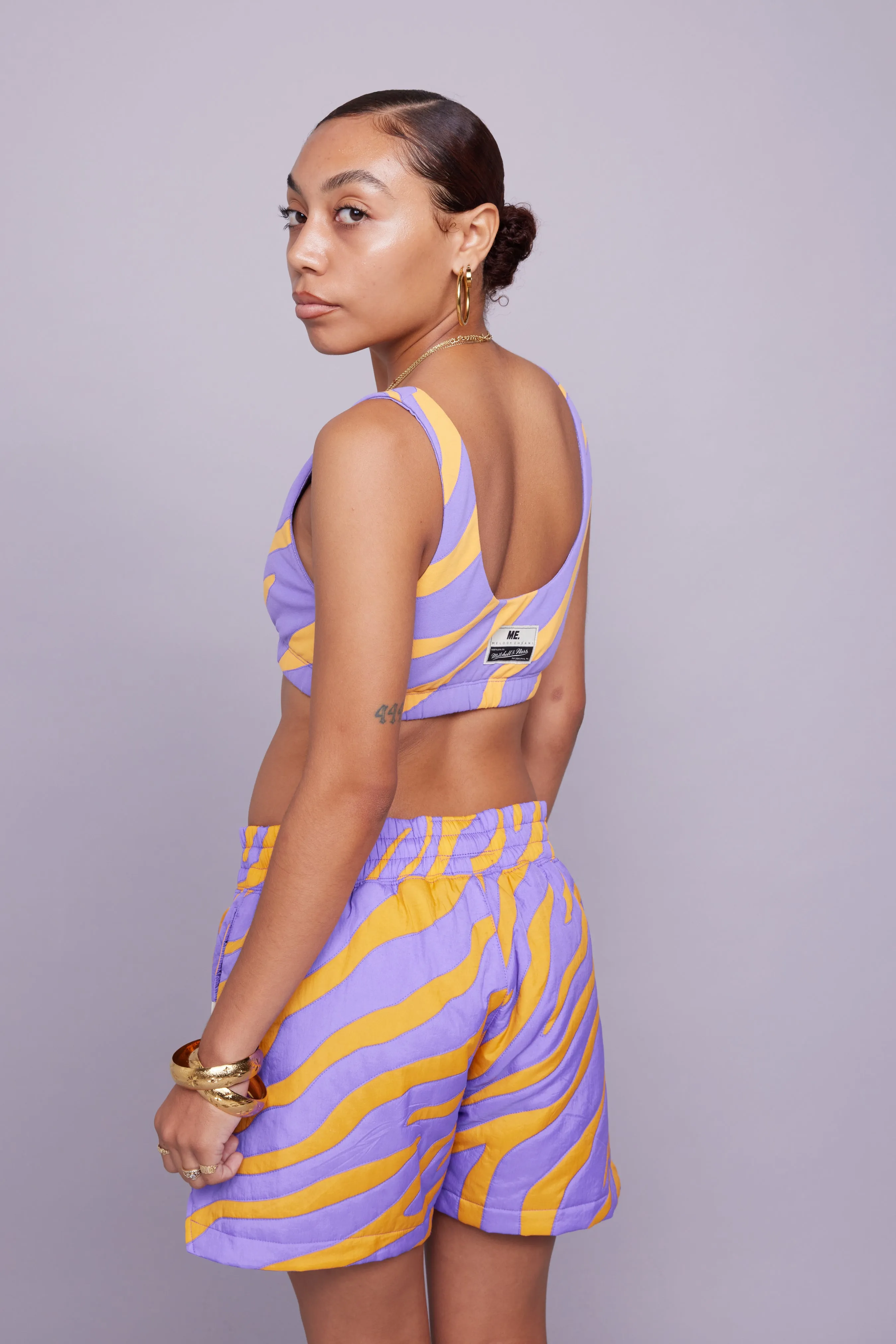 Lakers Quilted Bralette