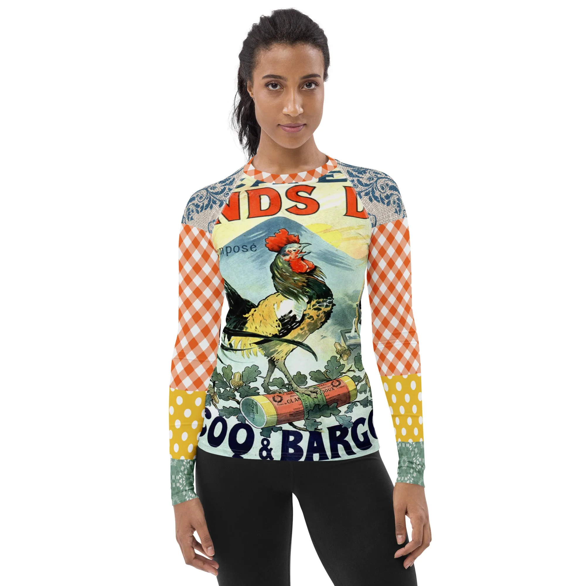 Le Gaulois Gallic French Rooster Rash Guard