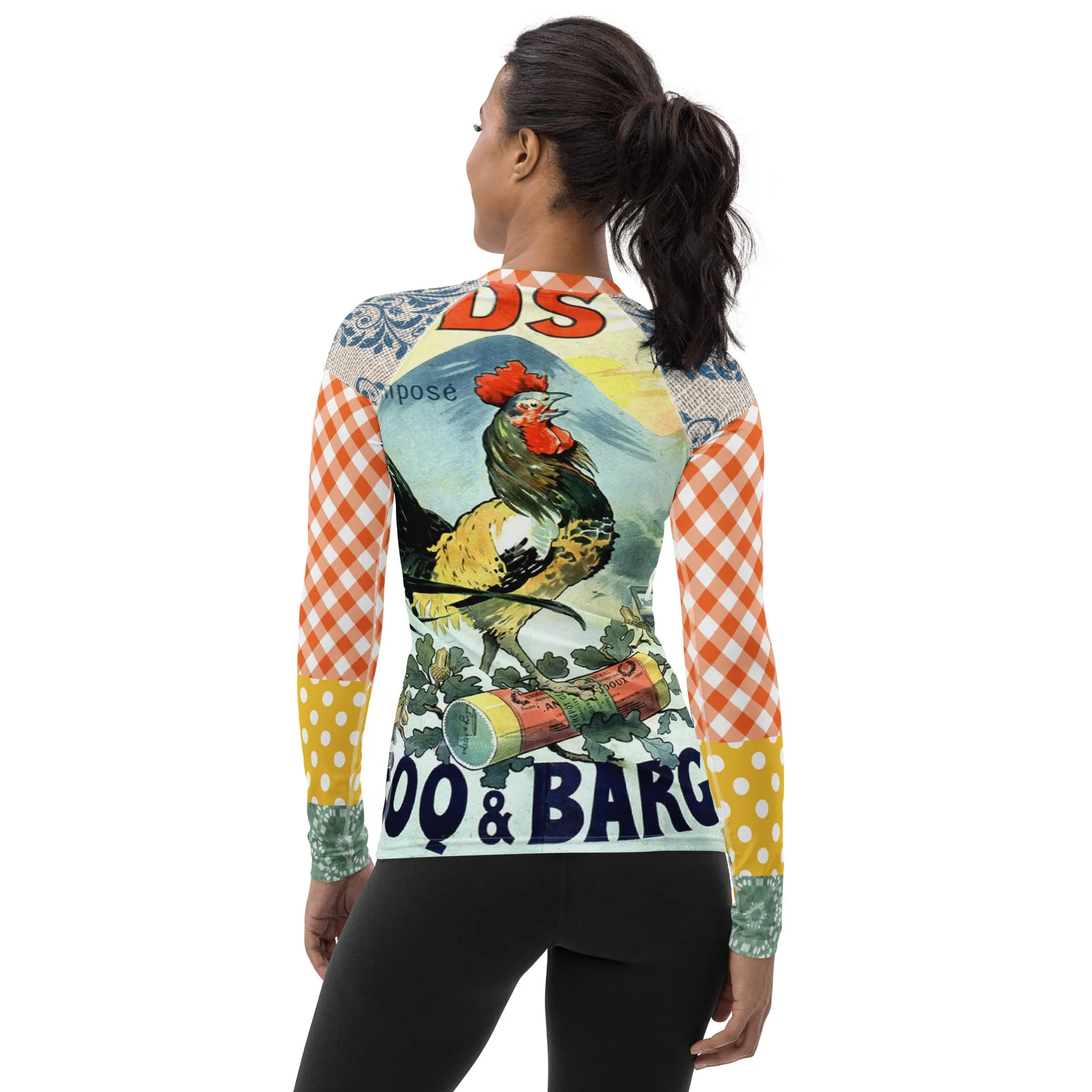 Le Gaulois Gallic French Rooster Rash Guard
