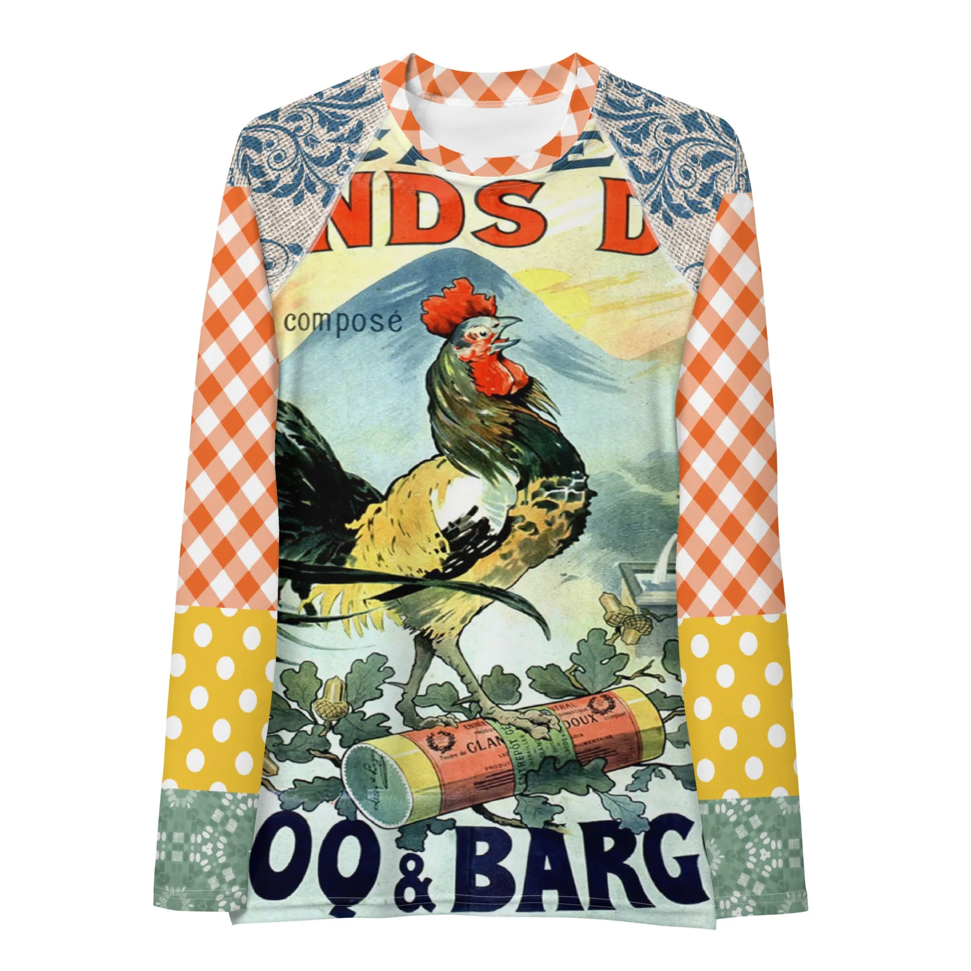 Le Gaulois Gallic French Rooster Rash Guard
