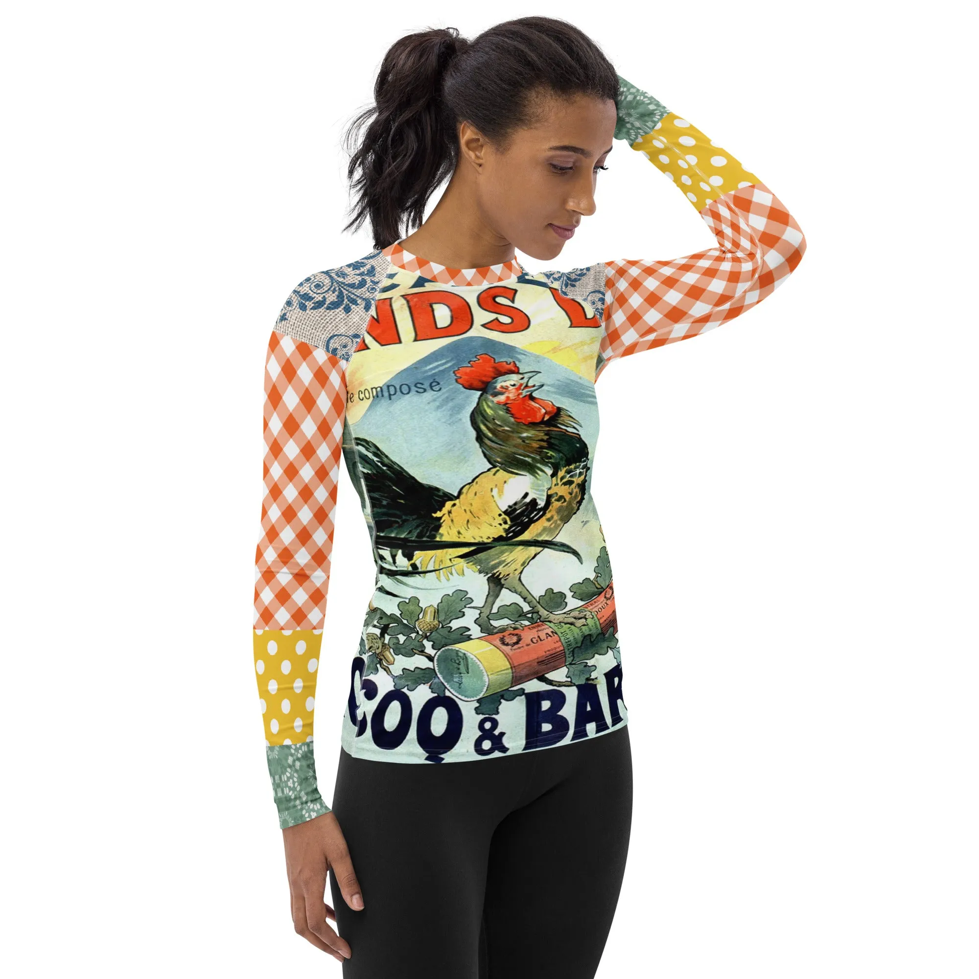 Le Gaulois Gallic French Rooster Rash Guard