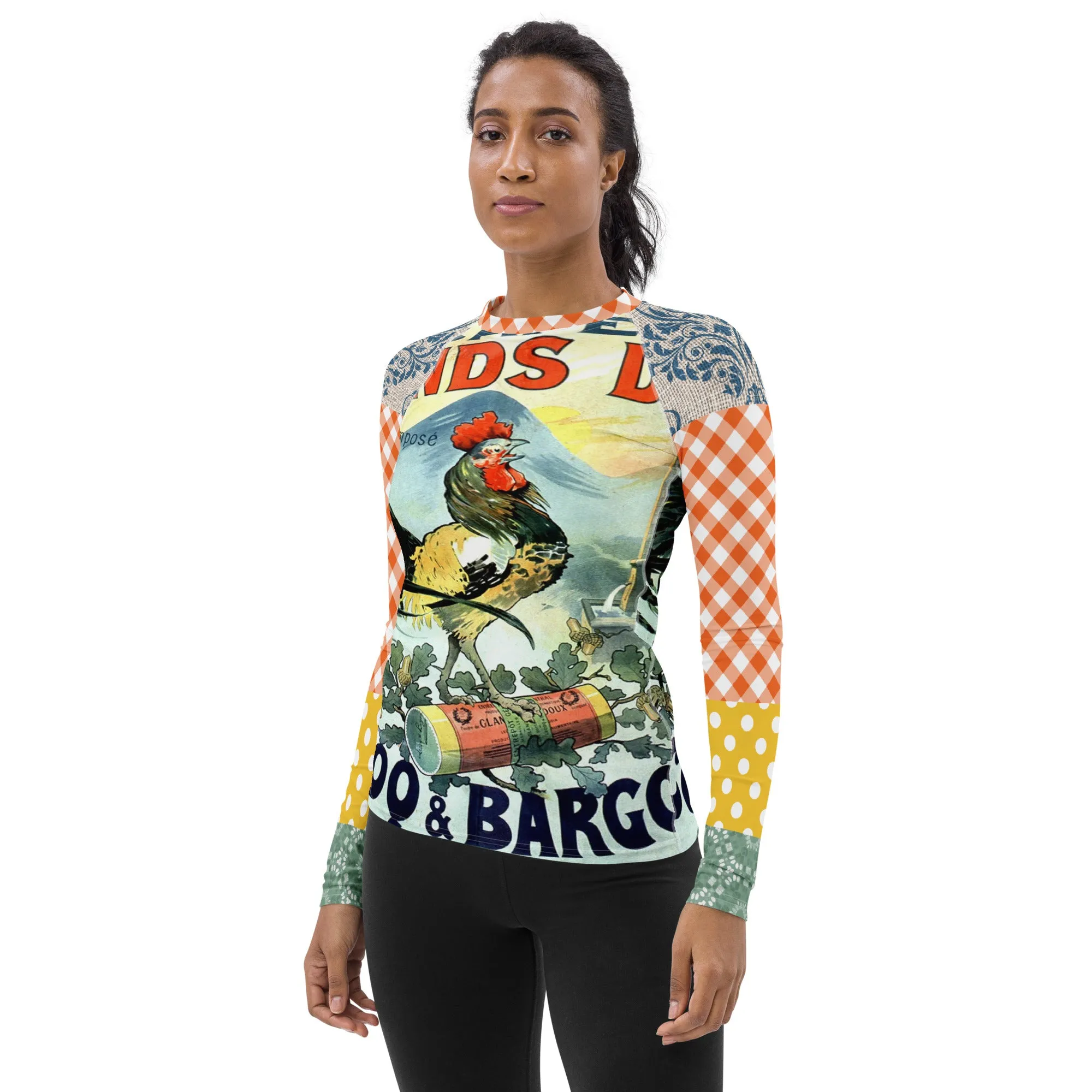 Le Gaulois Gallic French Rooster Rash Guard