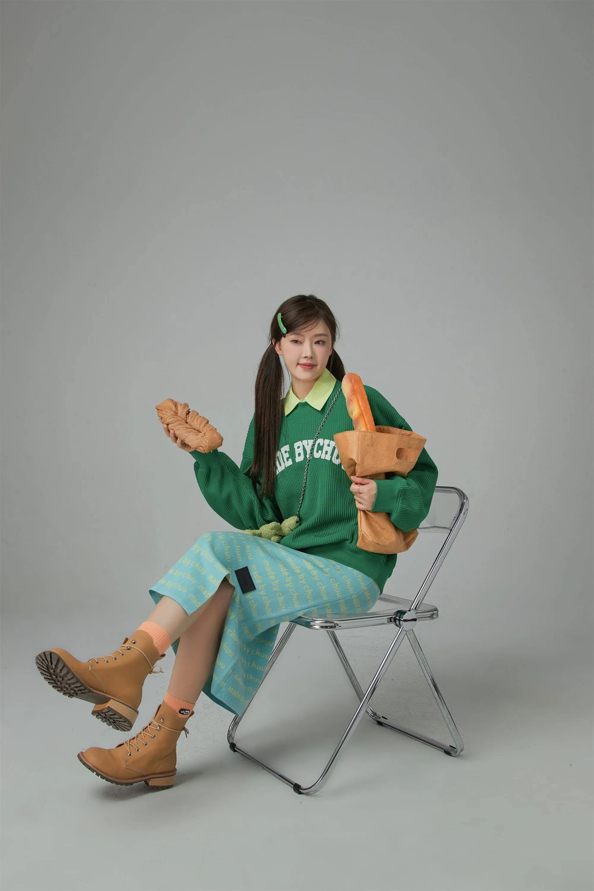 Made By Chuu Maxi Knit Skirt