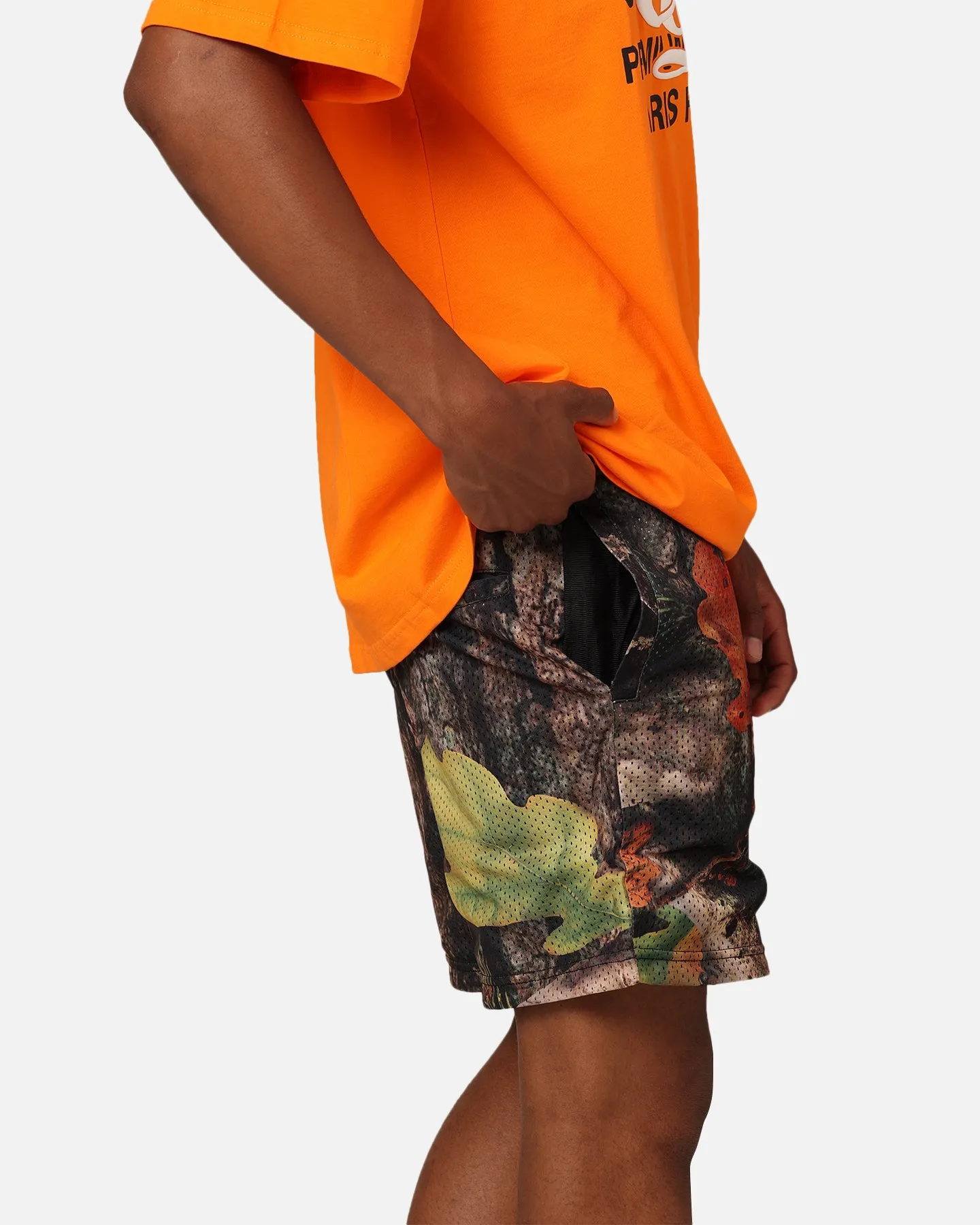 Market Faux Tree Mesh Shorts Multi