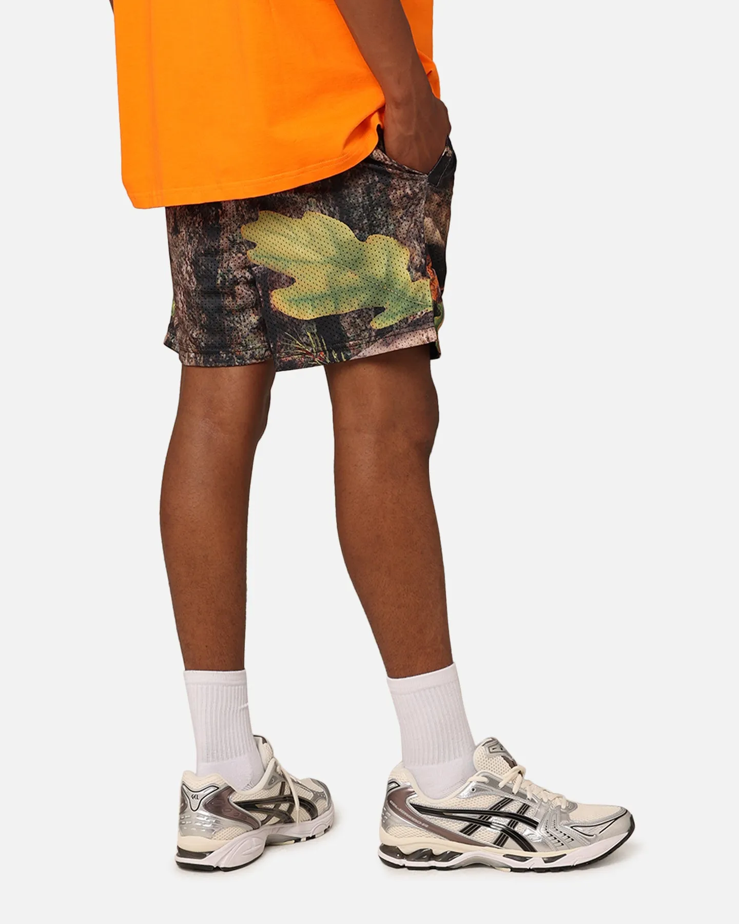 Market Faux Tree Mesh Shorts Multi