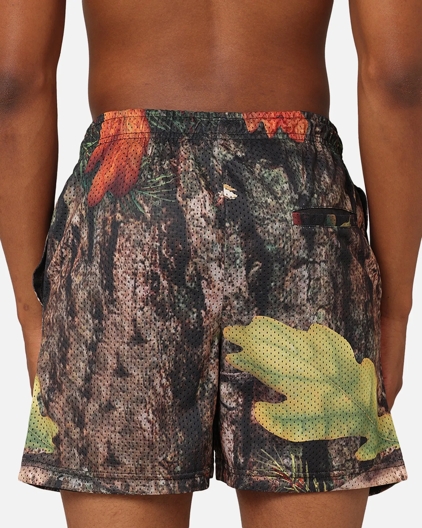 Market Faux Tree Mesh Shorts Multi