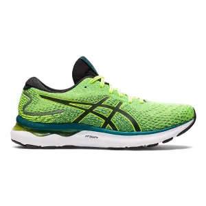 Men's Asics GEL-Nimbus 24, Safety Yellow/Black, 11.5 D Medium