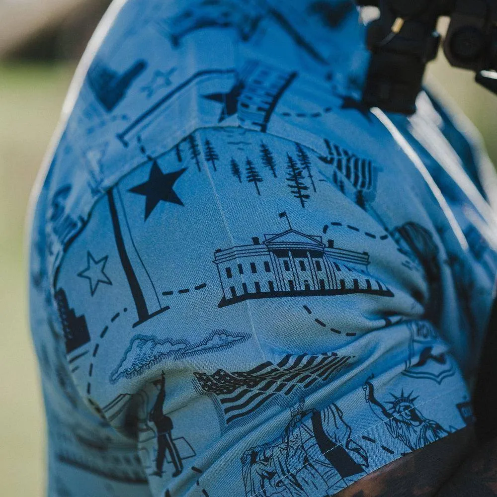 Men's Getaway Button Down - Road Trip
