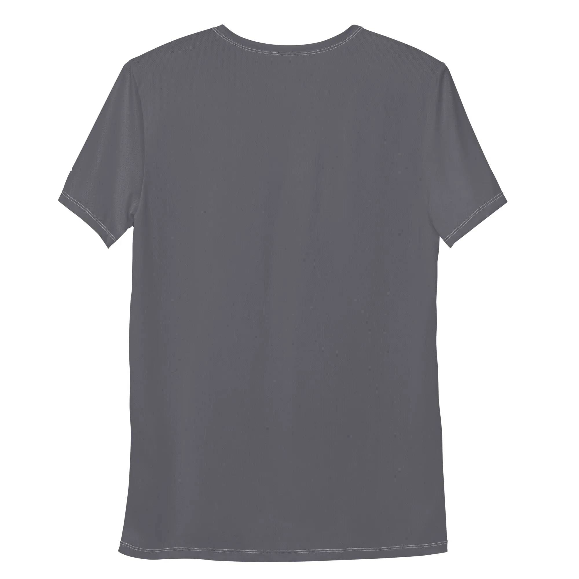 Men's Rash Guard - Lightweight Solid Color Short Sleeve Training Top - Charcoal