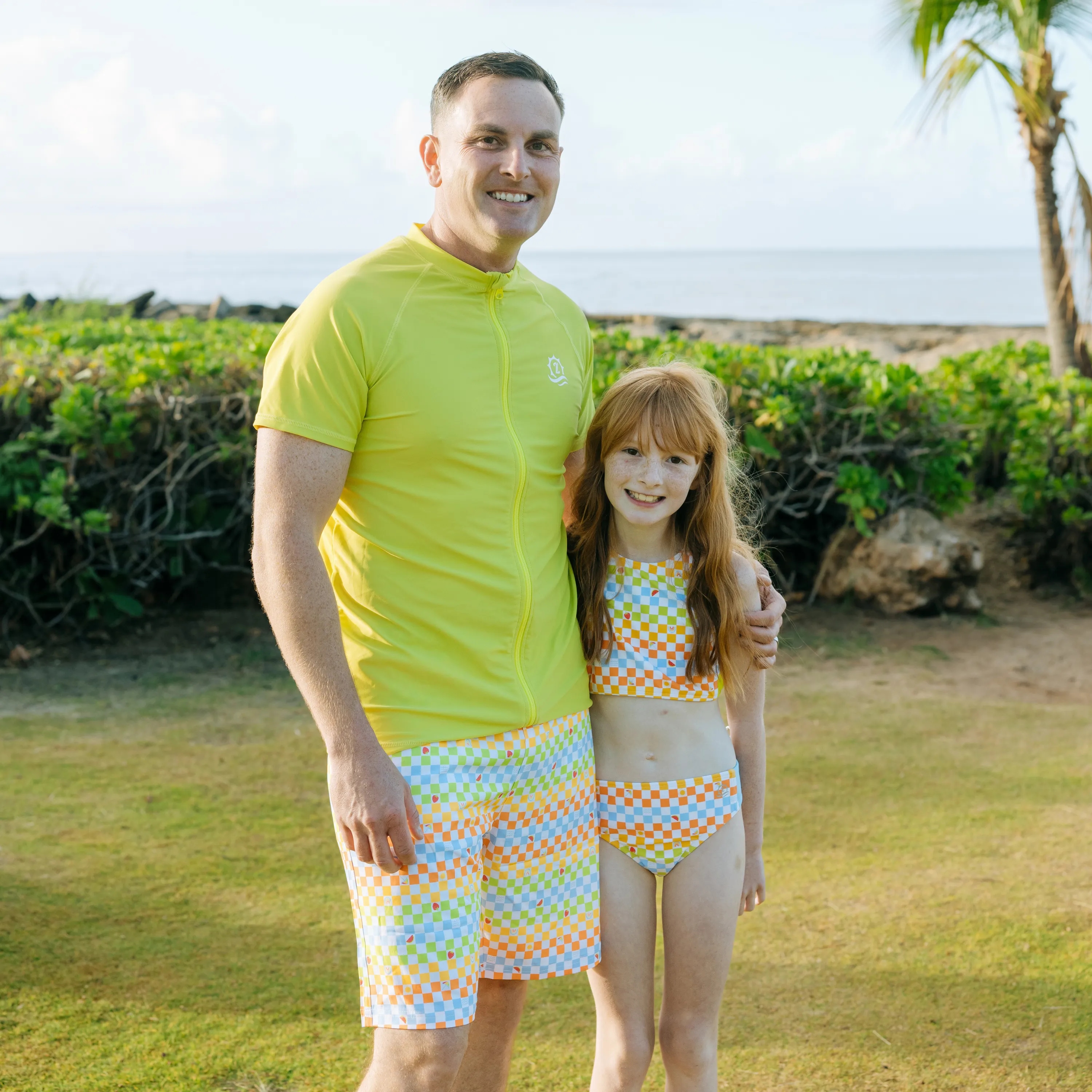 Men's Short Sleeve Rash Guard | “Sulphur Yellow”